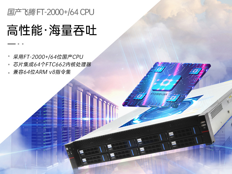 国产化服务器|国产飞腾CPU|DT-22260-FT2000报价