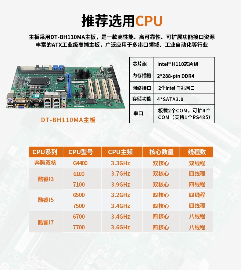 酷睿6代工控机,6串10USB工控电脑,DT-610L-BH110MA.jpg