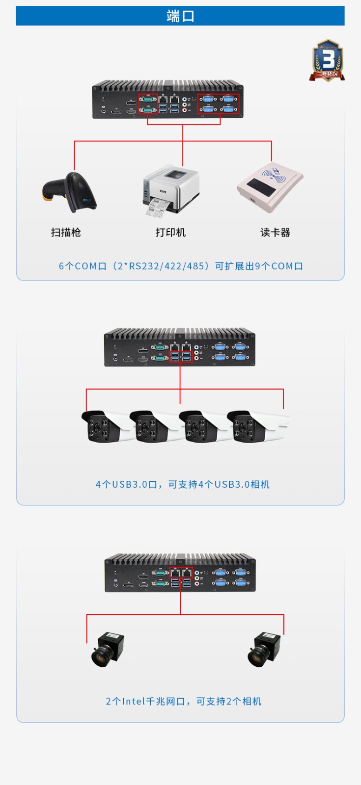 东田工控主机,嵌入式6串口6USB工业电脑,DTB-3042-Q170.jpg