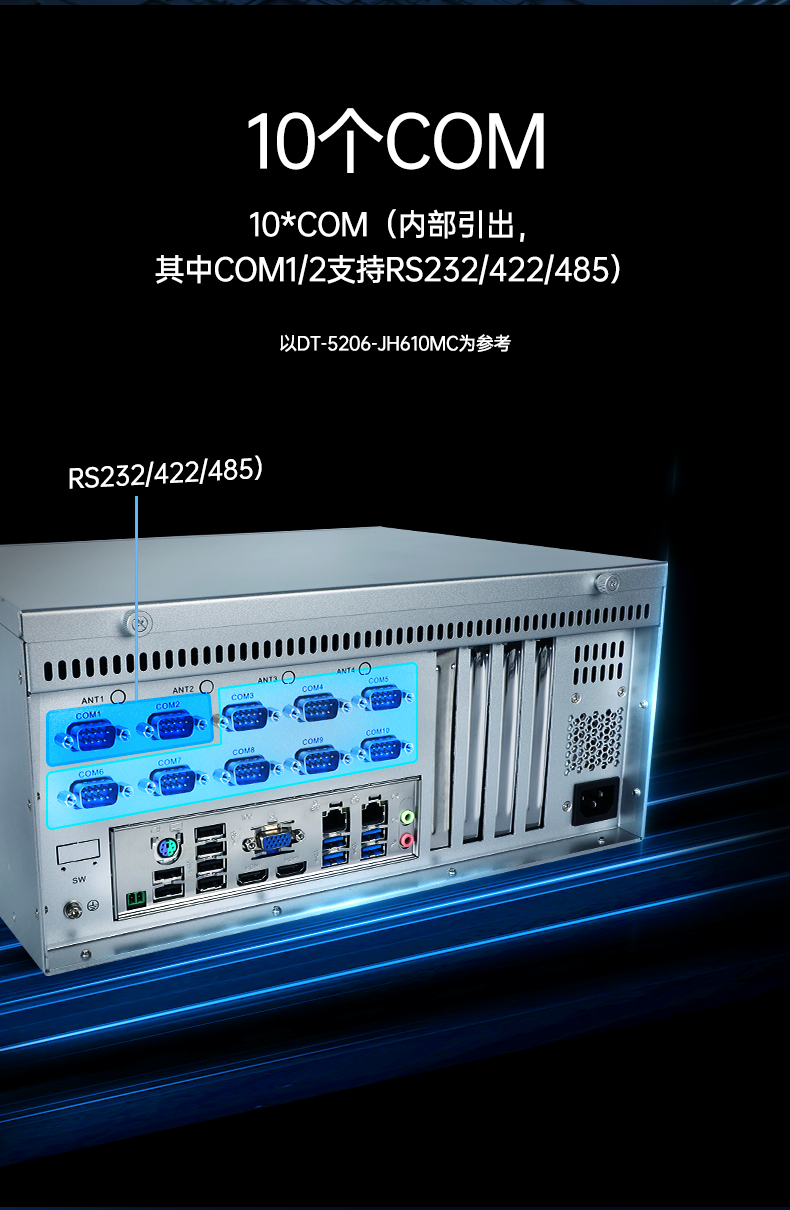 壁挂式天津工控机,接口丰富可三屏显示主机厂家,DT-5206-JH610MC.png