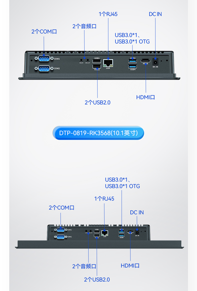 15.6寸工业无风扇平板电脑,国产瑞芯微嵌入式一体机,DTP-1569-RK3568.jpg