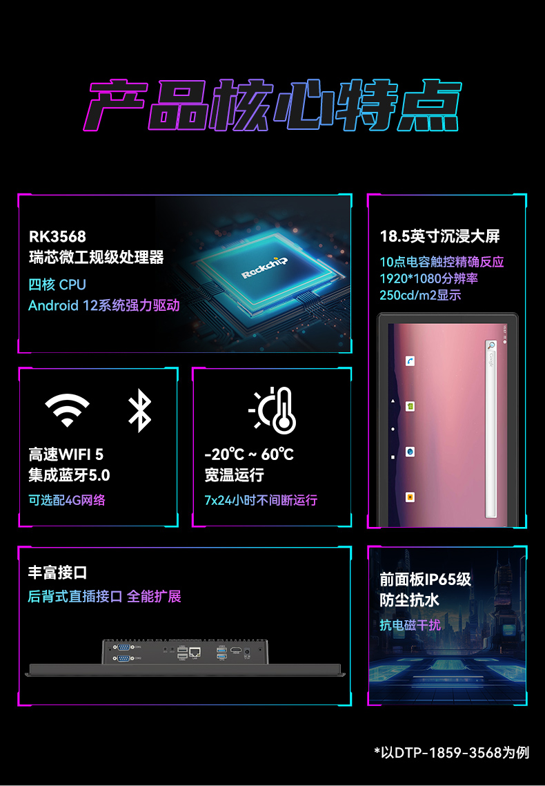 18.5寸国产工业平板电脑,瑞芯微工业触摸一体机,DTP-1859-3568.jpg