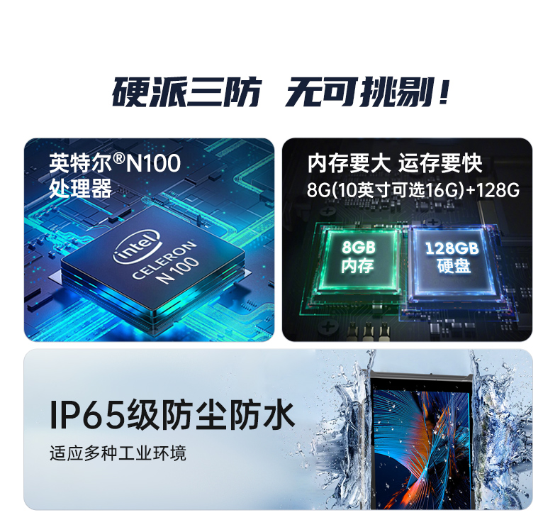 10.1英寸手持工业平板,户外阳光可视,IP65等级防护,DTZ-I1001E-N100 .jpg