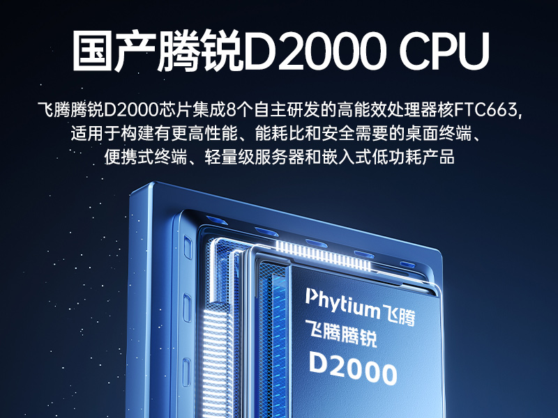 国产化机柜工控机|飞腾cpu|适配麒麟统信国产系统|DT-61025-TD2KMB