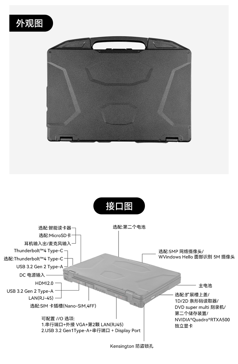 AI三防加固笔记本,支持人工智能便携工业计算机,DTN-S1514G.jpg