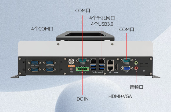 常州迷你工业级主机DTB-3086-3350：紧凑身躯，驱动多元工业场景